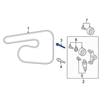 Honda OE - Belt Tensioner Bolt