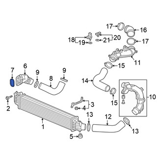Honda OE - Intercooler Pipe Gasket