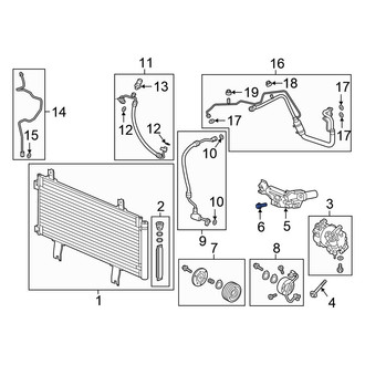 Honda OE - A/C Compressor Bolt
