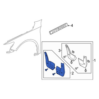 Honda OE - Front Mud Flap