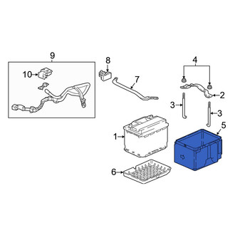 Honda OE - Battery Cover