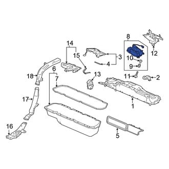 Honda OE - Drive Motor Battery Pack Cooling Fan Assembly