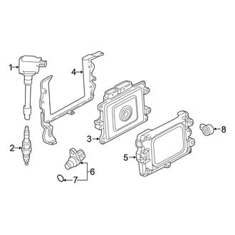 Honda OE - Electrical - Ignition System (EX / EX-L / LX / Sport / Touring 1.5L)