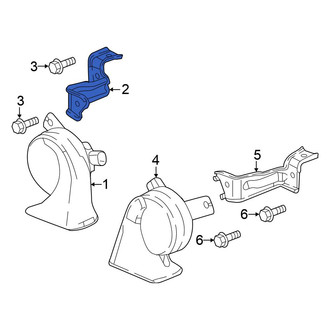 Honda OE - Horn Bracket