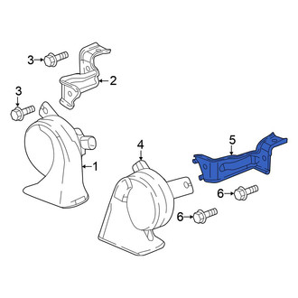 Honda OE - Horn Bracket
