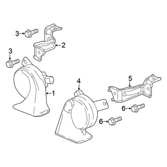 Honda OE - Electrical - Horn