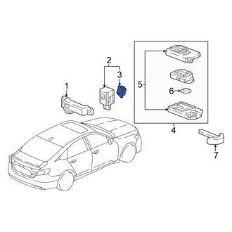 Honda OE - Anti-Theft Alarm Siren Clip