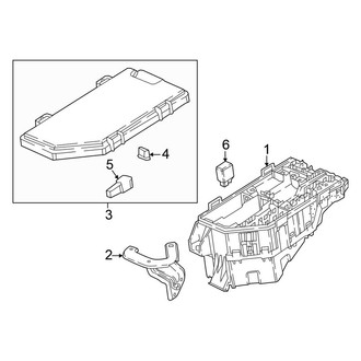 Honda OE - Electrical - Fuse & Relay (Engine Compartment), (EX / EX-L / LX / Sport / Touring)