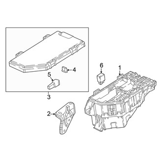 Honda OE - Electrical - Fuse & Relay (Engine Compartment), (Hybrid / Hybrid EX / Hybrid EX-L / Hybrid Touring)