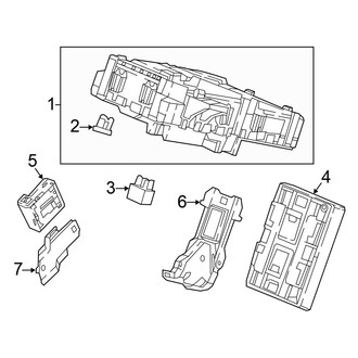 Honda OE - Electrical - Fuse & Relay (Cabin Compartment)