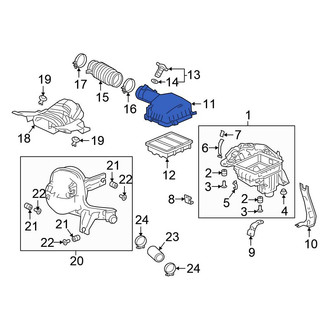 Honda OE - Air Cleaner Cover