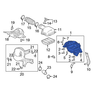 Honda OE - Air Filter Housing