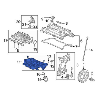 Honda OE - Engine Oil Pan