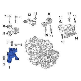 Honda OE - Front Engine Mount