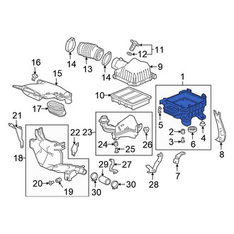Honda OE - Air Filter Housing