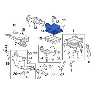 Honda OE - Air Cleaner Cover