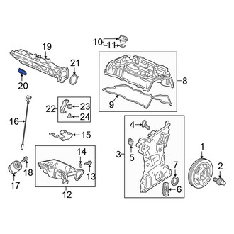Honda OE - Engine Intake Manifold Gasket