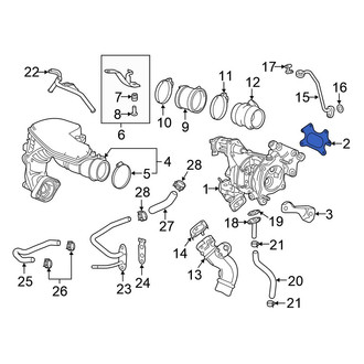 Honda OE - Turbocharger Gasket