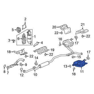 Honda OE - Exhaust Muffler