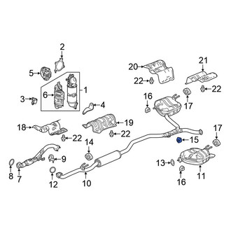 Honda OE - Exhaust System Hanger