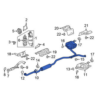 Honda OE - Exhaust Muffler