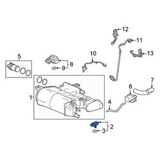 Honda OE - Evaporative Emissions System Pressure Sensor