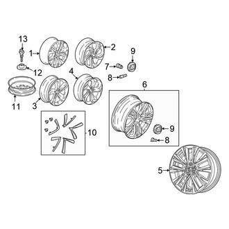 Honda OE - Wheels (EX / EX-L / LX / Sport / Touring)