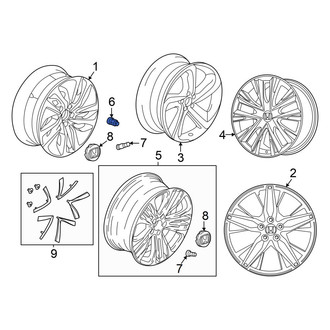 Honda OE - Wheel Lug Nut