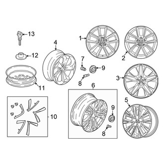 Honda OE - Wheels (EX-L / LX / Sport / Sport SE / Touring)