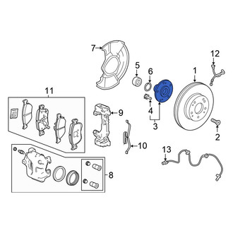 Honda OE - Front Wheel Hub
