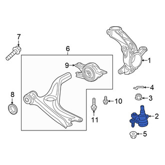 Honda OE - Front Suspension Ball Joint