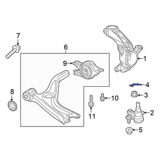 Honda OE - Suspension Ball Joint Lock Pin