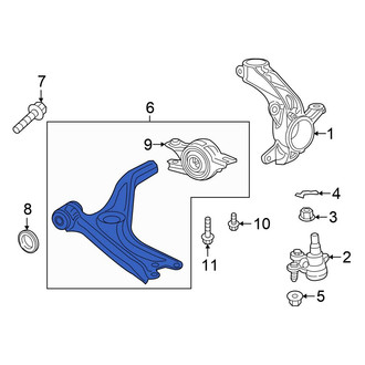Honda OE - Front Right Suspension Control Arm