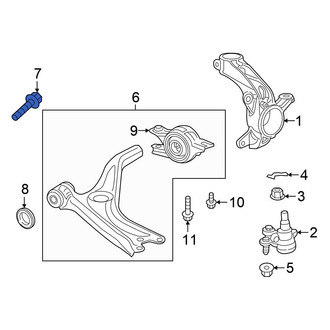 Honda OE - Front Suspension Control Arm Bolt