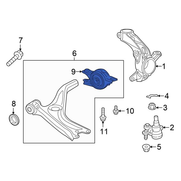 Suspension Control Arm Bracket