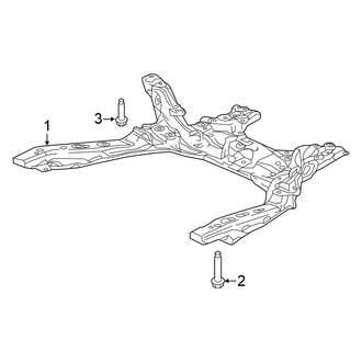 Honda OE - Front Suspension - Suspension Mounting