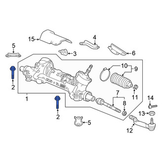 Honda OE - Rack and Pinion Bolt