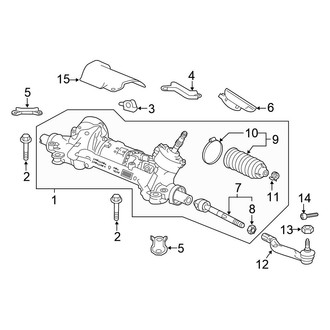 Honda OE - Steering Gear & Linkage
