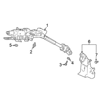 Honda OE - Steering Column Assembly