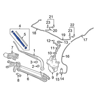 Honda OE - Left Wiper Blade
