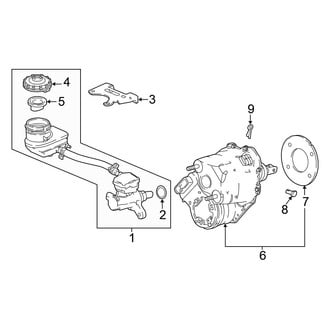 Honda OE - Cowl - Components on Dash Panel (EX / EX-L / LX / Sport / Touring)