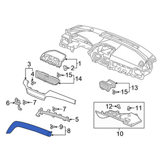 Honda OE - Instrument Panel Pad