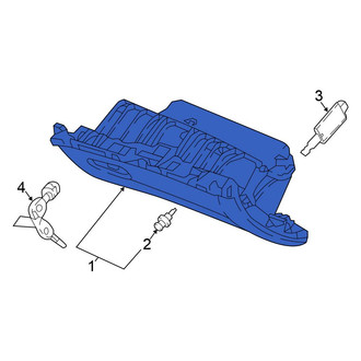 Honda OE - Front Glove Box Assembly