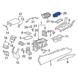 Honda OE - Electronic Parking Brake Control Switch
