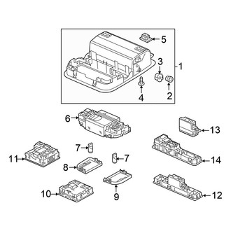 Honda OE - Overhead Console