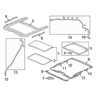 Honda OE - Roof - Sunroof