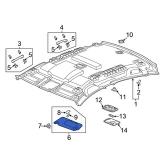 Honda OE - Left Sun Visor