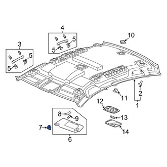 Honda OE - Sun Visor Holder