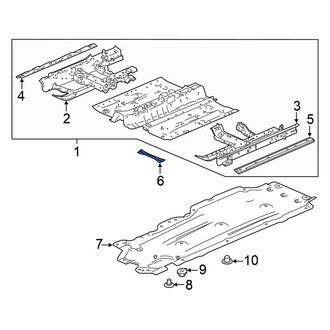 Honda OE - Rocker Panel Bracket