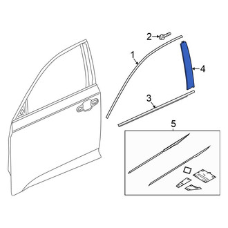 Honda OE - Front Right Door Applique